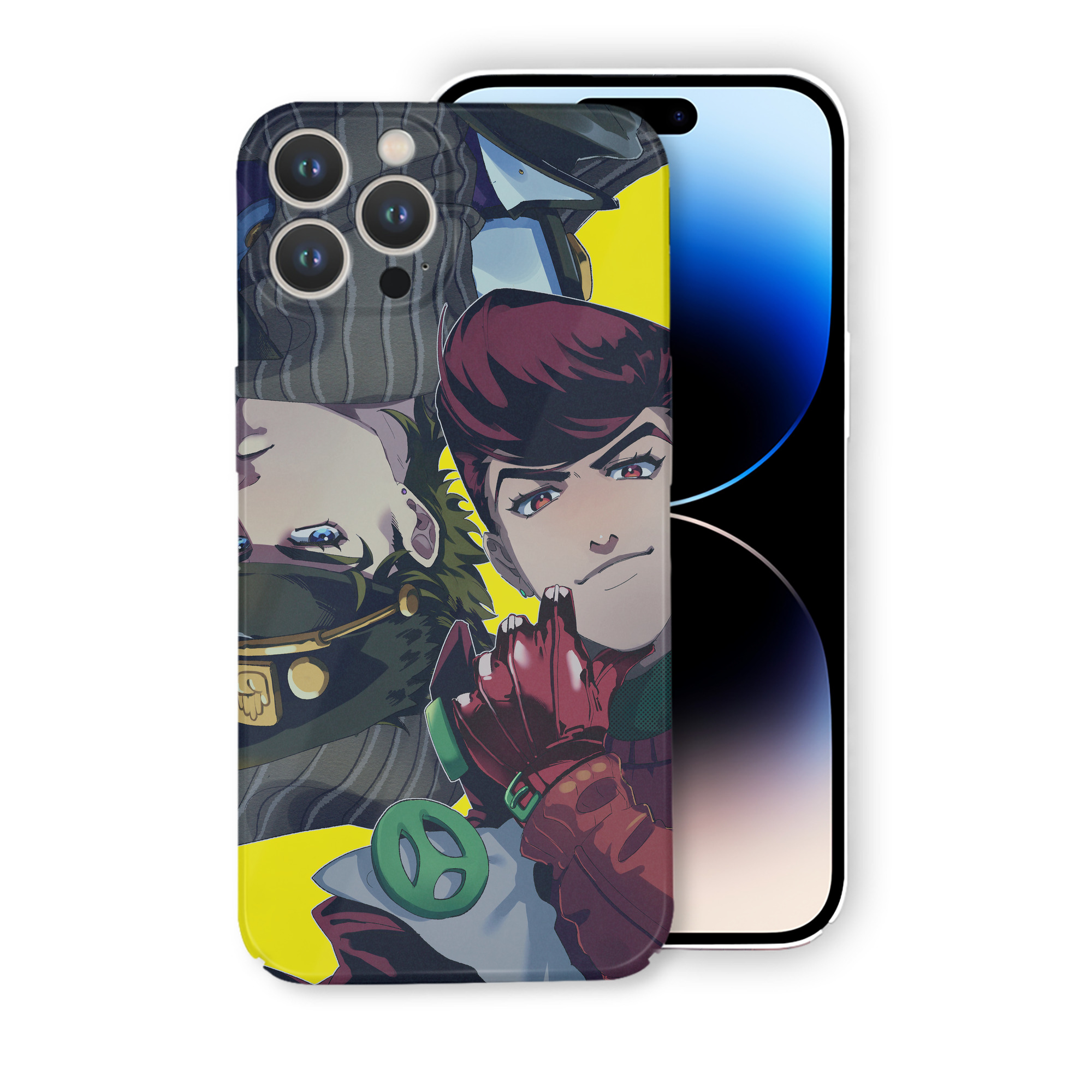 （画像用） ジョジョの奇妙な冒険 JoJo's Bizarre Adventure 【iPhone 14シリーズ対応】ハードケース